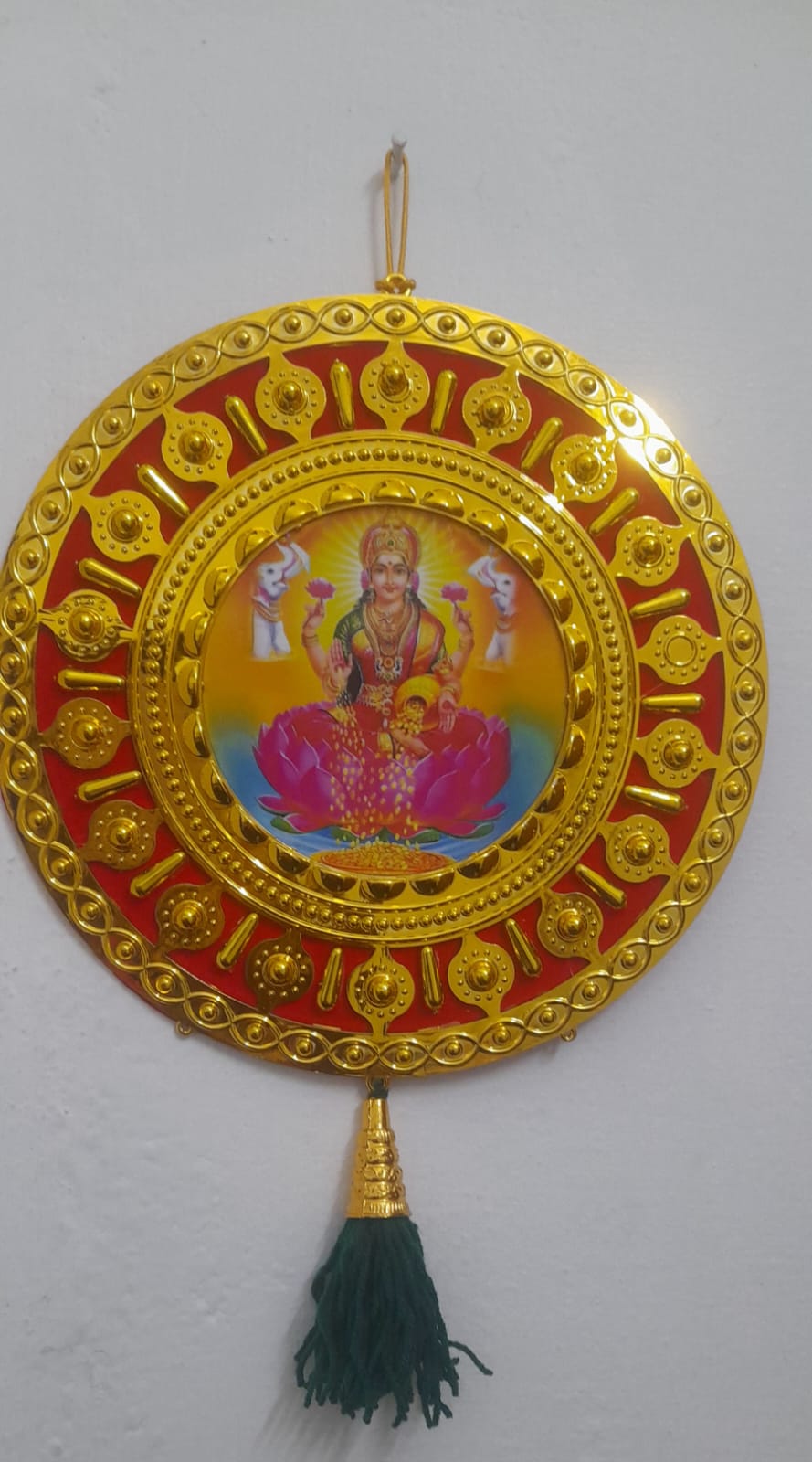 Hema's Handmade Wall Hanging - Lakshmi Design